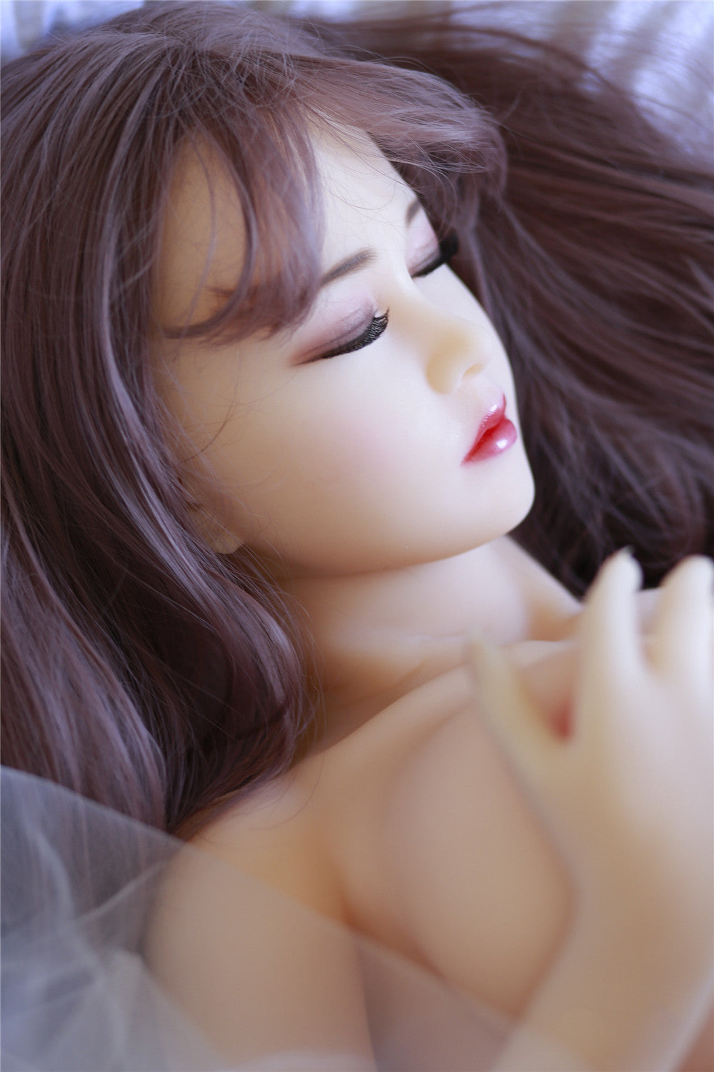 Alice Big Chess big booty sex doll with Closed Eyes - Sleeping Beauty sex robots for sale