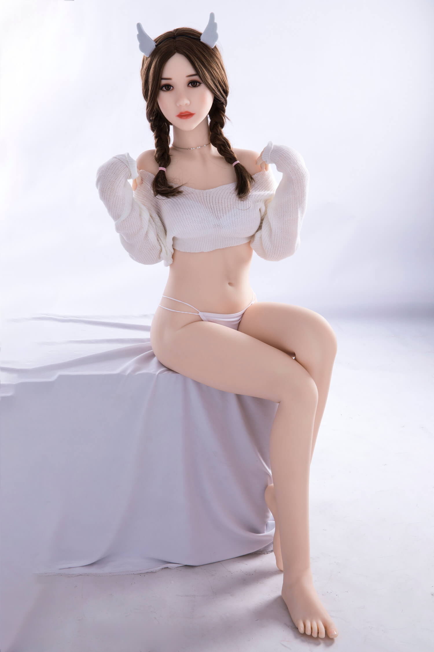 Feifei Sex Doll with Small Chest Lifesize Chinese Asian Real big booty sex doll